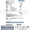 Bristan Beeline Monobloc Kitchen Tap Dimensions